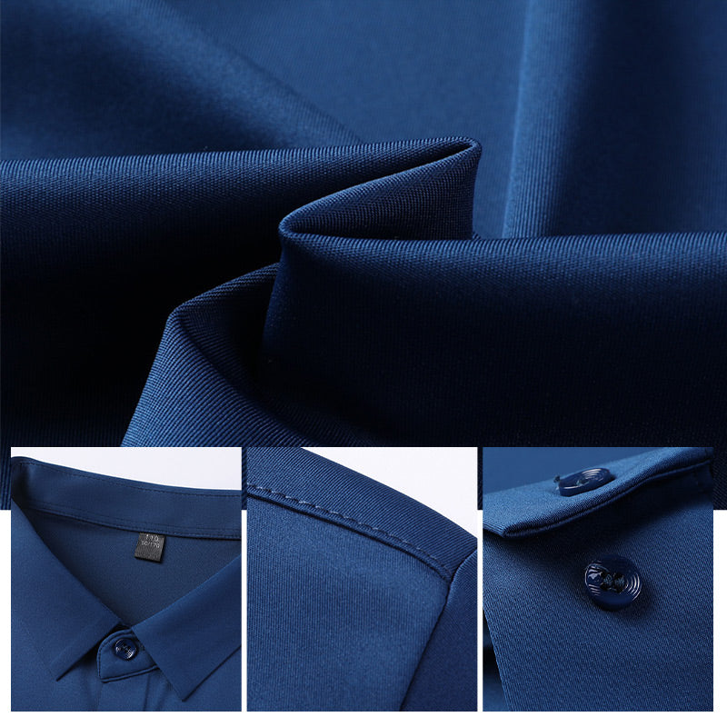 ⏳ Limited time 50% off! 💥Men's Wrinkle-Free Button-Down Shirt(The more you buy, the higher the discount)