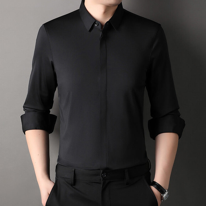 ⏳ Limited time 50% off! 💥Men's Wrinkle-Free Button-Down Shirt(The more you buy, the higher the discount)