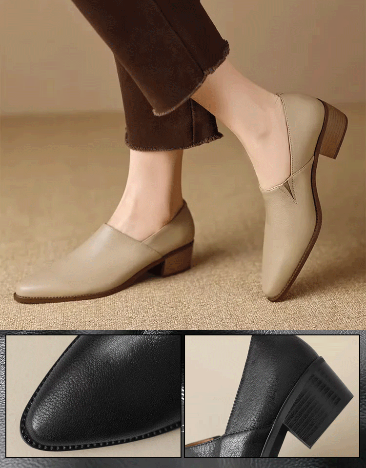✨ Spring/Summer Hot Sale 50% OFF 💕Women's Vintage Pointed Toe Slip-On Soft Shoes(The more you buy, the higher the discount)