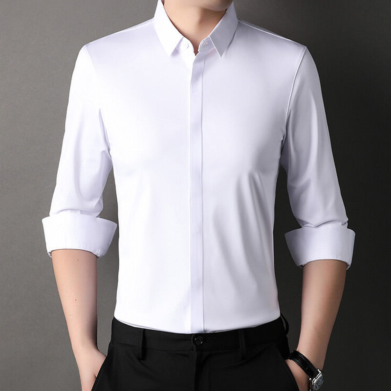 ⏳ Limited time 50% off! 💥Men's Wrinkle-Free Button-Down Shirt(The more you buy, the higher the discount)