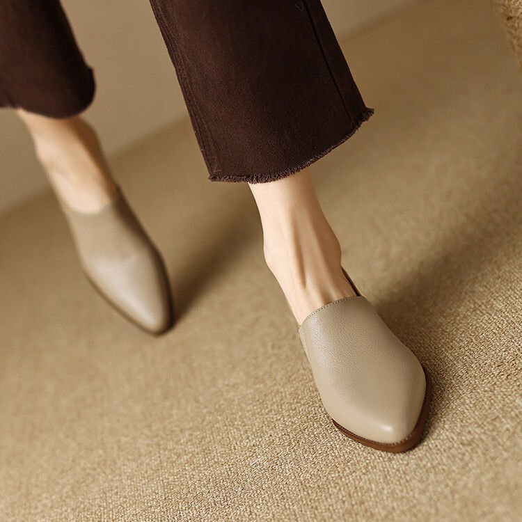 ✨ Spring/Summer Hot Sale 50% OFF 💕Women's Vintage Pointed Toe Slip-On Soft Shoes(The more you buy, the higher the discount)