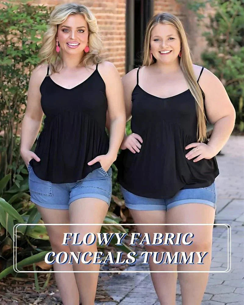 🎁Easter Hot Sale 50% OFF🌺Loose-fitting Tank Top With Built-in Bra