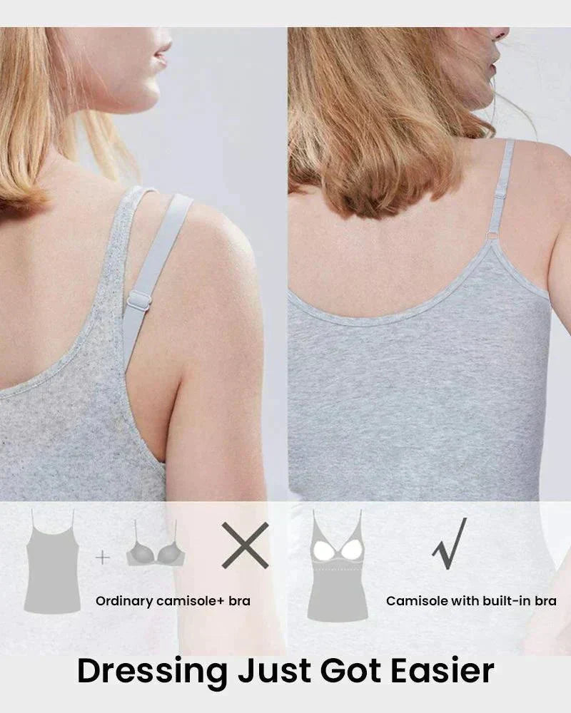 🎁Easter Hot Sale 50% OFF🌺Loose-fitting Tank Top With Built-in Bra