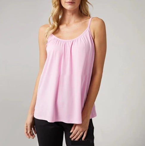 🎁Easter Hot Sale 50% OFF🌺Loose-fitting Tank Top With Built-in Bra