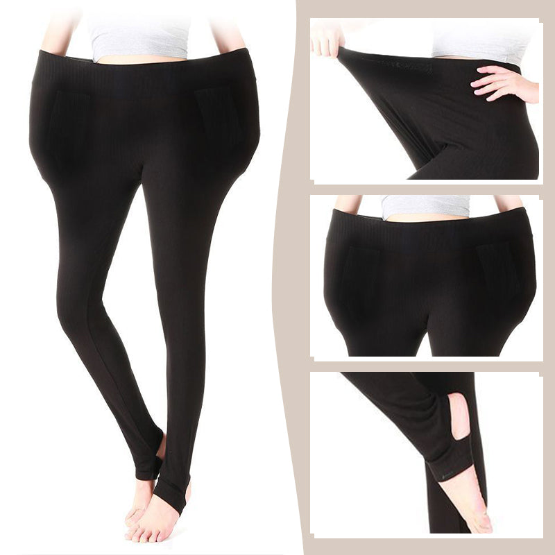 High-Waisted Elastic Leggings for Women