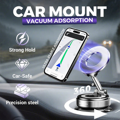🔥360° draaibare, sterke magnetische autotelefoonhouder