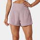✨️2025 New Hot Sales✨️High Waisted 2-in-1 Yoga Shorts & Side Pockets