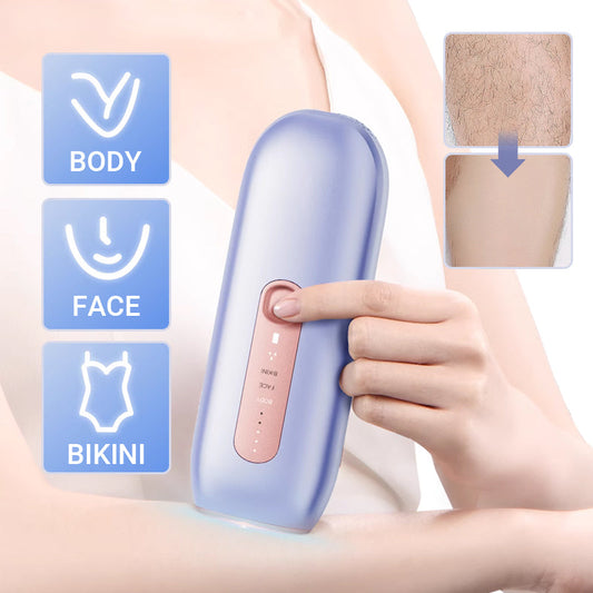 IPL-laserapparaat voor ontharing met ijskoelingscontact