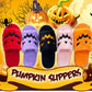 Halloween Pompoen Pluche Platte Slippers