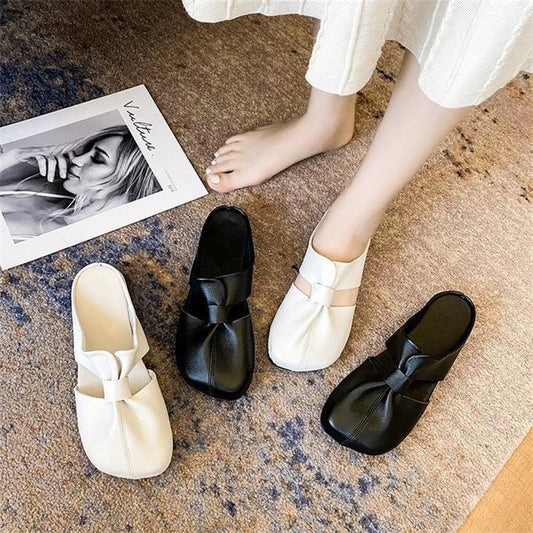 🔥Hot Sale 49% Off🔥Handmade Soft Leather Summer Light Slippers