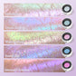 Oogschaduw en highlighter in verschillende kleuren — make-up met kleurverloop, met glitters, glanzende textuur, verhelderend effect, alcoholvrij, voor een gedurfde look, make-upproducten voor volwassenen
