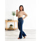 👖Hot Sale 49% Off🔥High Rise Non Distressed Vintage Frayed Hem Bootcut Jeans