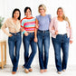 👖Hot Sale 49% Off🔥High Rise Non Distressed Vintage Frayed Hem Bootcut Jeans