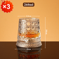 🥛💎Nieuwjaarsaanbieding 53% korting! ✨🔥 360° draaibaar whiskyglas