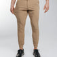 Slim Fit Enkel Rits Sweatbroek