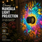 🎁2026 Nieuw binnen 50% KORTING💥🌞💡Solar Mandala wandlamp voor buiten, tuin, hekwerk, projectorlamp, terras, sfeervolle decoratie✨