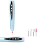 💅✨ 2-i-1 elektrisk neglefil med UV-lampe – bærbar, trådløs, for permanent salongmanikyr hjemme 💖🔋