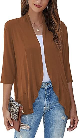 💖LAST DAY SALE 50% OFF💖Women's Casual Lightweight Open Front Cardigans