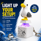 mine Bird Voice-Activated Light-Up Electronic Keychain