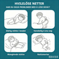 💤 50% RABATT – Ergonomisk ryggstøttepute med omsluttende design