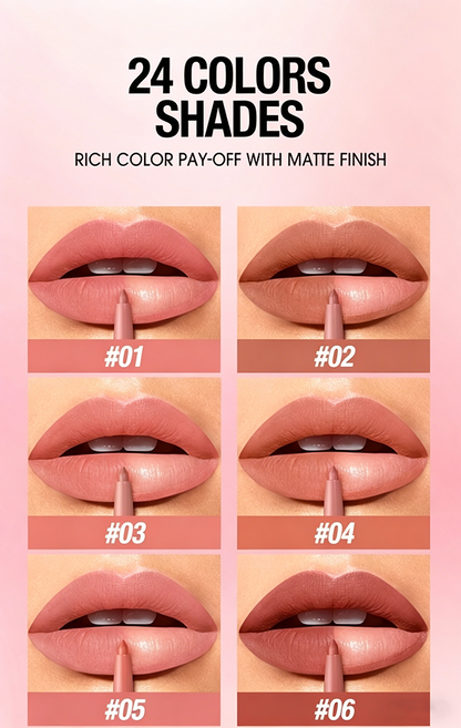 Easy Glide Lip Liner — Romige, makkelijk te blenden kleur met een soepele applicatie, Summervibes