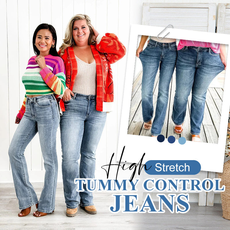 ✨HOT SALE 50% OFF👖High Stretch Tummy Control Jeans