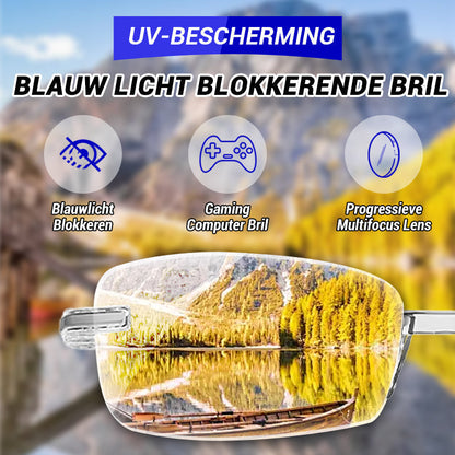 ⏰ Stijlvolle Blauwlicht Brillen – Vermindert Oogvermoeidheid, Lichtgewicht & Comfortabel voor Hele Dag Gebruik