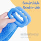 🧼Siliconen rugscrubber voor in bad, dubbelzijdige exfoliërende badborstel met zachte siliconen borstelharen