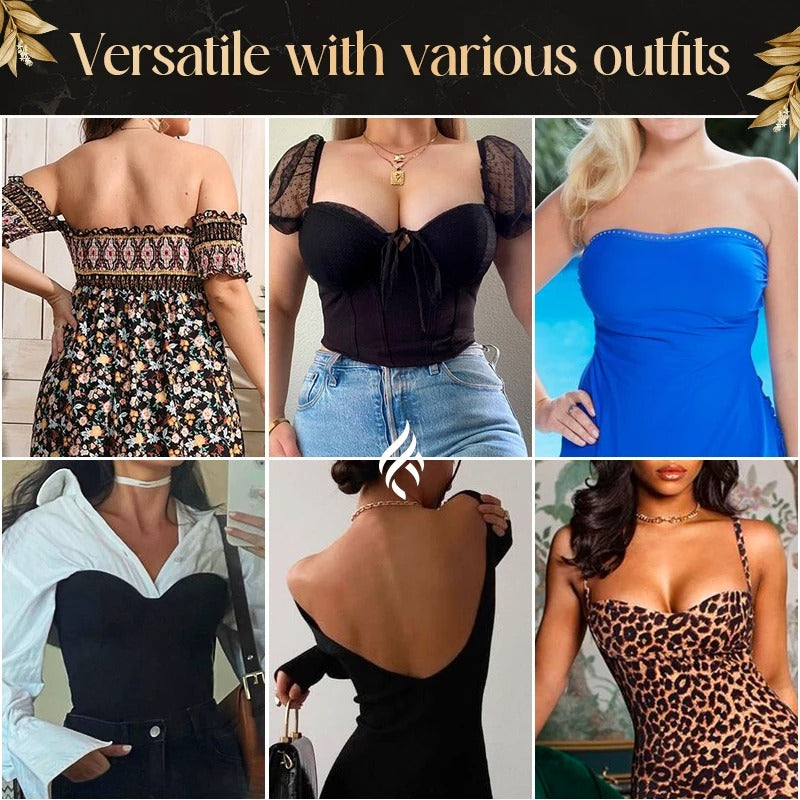 LOW BACK STRAPLESS BRA✨
