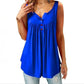 👚Comfortabele mouwloze tanktop met losse knopen voor dames