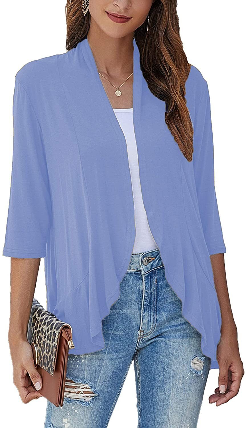 💖LAST DAY SALE 50% OFF💖Women's Casual Lightweight Open Front Cardigans