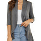 💖LAST DAY SALE 50% OFF💖Women's Casual Lightweight Open Front Cardigans
