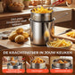 🔥 TOPAANBIEDING 50% KORTING! 🍳 Multifunctionele braadpan van 304 roestvrij staal – frituren, bakken, koken en stoven in één pan ✨
