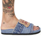 🎁2024 Zomerse Hete Uitverkoop-49% UIT🔥Denim Slides Dames