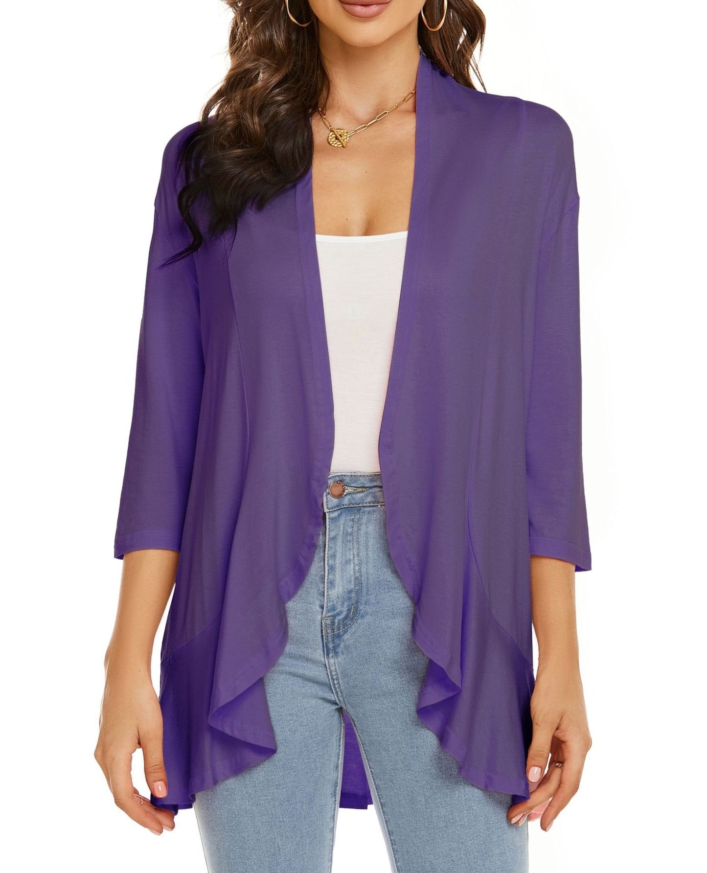💖LAST DAY SALE 50% OFF💖Women's Casual Lightweight Open Front Cardigans