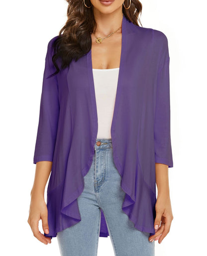 💖LAST DAY SALE 50% OFF💖Women's Casual Lightweight Open Front Cardigans