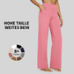 🎁Hot Selling-aanbevelingen voor 2026🔥 Loszittende high-waist business casual broeken en yogabroeken