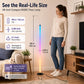 Moderne RGB hoekvloerlamp 🌈✨ Sfeerverlichting