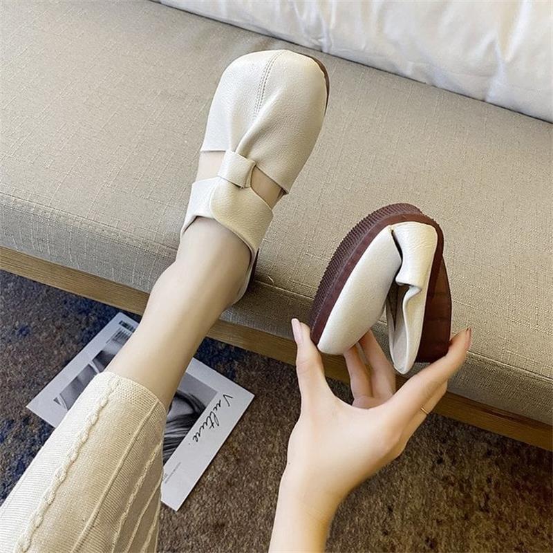 🔥Hot Sale 49% Off🔥Handmade Soft Leather Summer Light Slippers