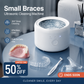 Denture Dome Ultrasoon-UV-C-reiniger – In slechts 5 minuten maakt het uw kunstgebitten en beugels frisser en schoner.