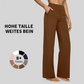 🎁Hot Selling-aanbevelingen voor 2026🔥 Loszittende high-waist business casual broeken en yogabroeken