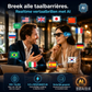 🥳 2026: Nu in de aanbieding! 🥳💞 Meer dan 50.000 exemplaren verkocht! 👓✨ 50% korting! AI-smartbril: jouw persoonlijke AI-assistent voor op reis en in het dagelijks leven! 🗣️🌍