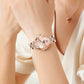 🔥Dames modieuze diamant maanster horloge