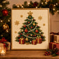 🧘 Ontspannend en geschikt voor beginners 🎨💎 DIY Kerst Parel & Strass Schilderkit