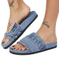 🎁2024 Zomerse Hete Uitverkoop-49% UIT🔥Denim Slides Dames