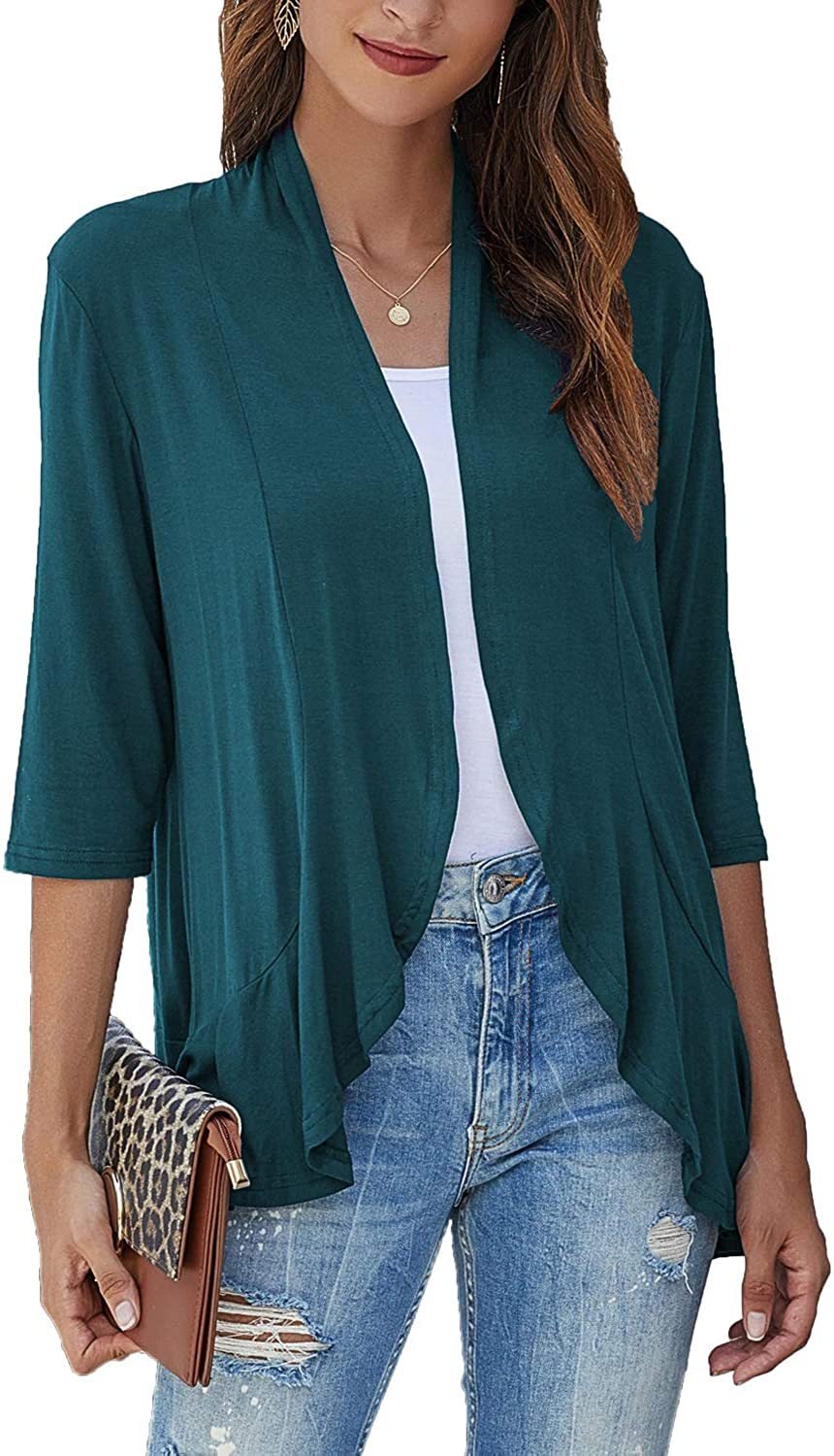 💖LAST DAY SALE 50% OFF💖Women's Casual Lightweight Open Front Cardigans