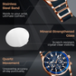 💎Luxe multifunctioneel quartzhorloge voor heren