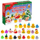 🎄49% Aanbieding🦆Kerst Rubber Eenden Adventskalender