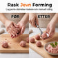 🎁 KJØP 1, FÅ 1 GRATIS – Kjøttbollemaker i rustfritt stål – glatt overflate – ergonomisk håndtak – for kjøttboller, fiskekaker og vegetarboller