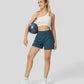 ✨️2025 New Hot Sales✨️High Waisted 2-in-1 Yoga Shorts & Side Pockets